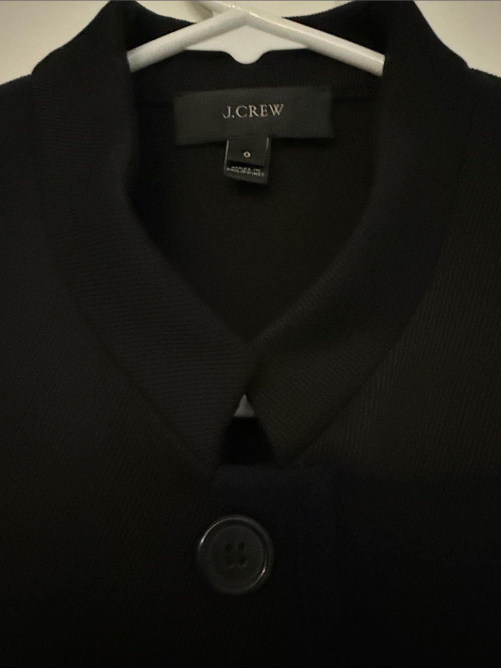 JCrew Women's Black Button-Up Jacket - Picture 2 of 4